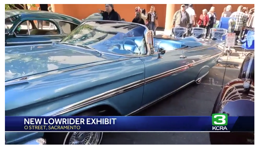 KCRA 3 shows the lowrider block party. Links to TV segment.