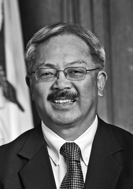 Headshot of Ed Lee wearing a suit and tie.